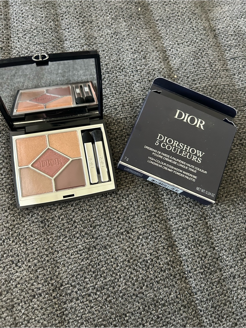 Dior Diorshow 5-Color Eyeshadow Palette - Peach, Pink & Warm Neutral Mix